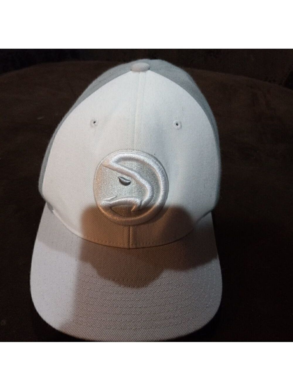 Atlanta Hawks Mitchell & Ness Snapback Hat - White